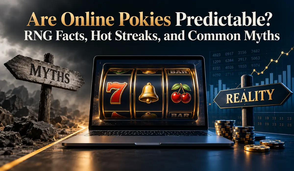 Are Online Pokies Predictable? RNG Facts, Hot Streaks and Common Myths