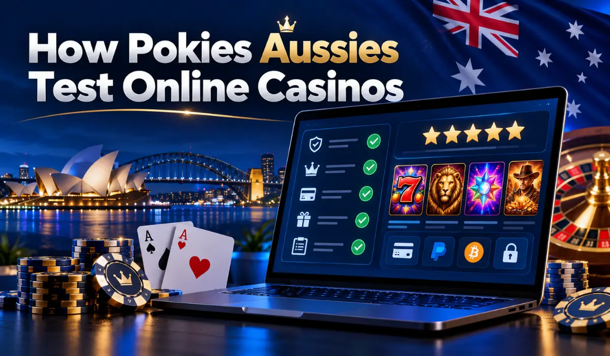 How Pokies Aussies Test Online Casinos
