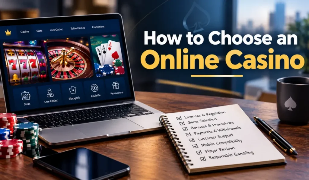 How to choose online casino