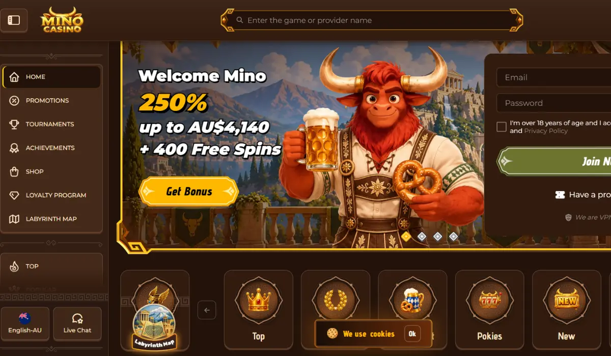 Mino jackpot