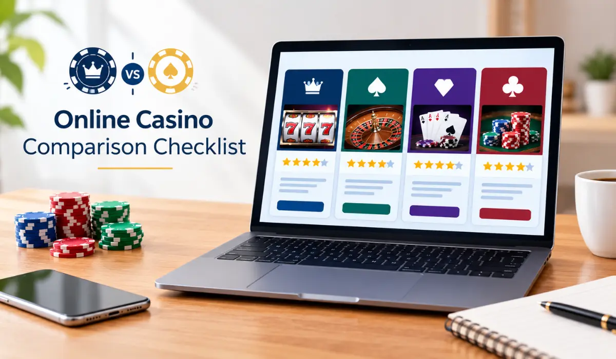 Casino Comparison checklist