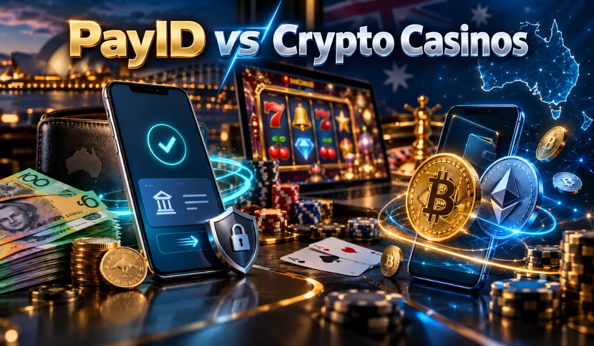 PayID vs Crypto Casinos