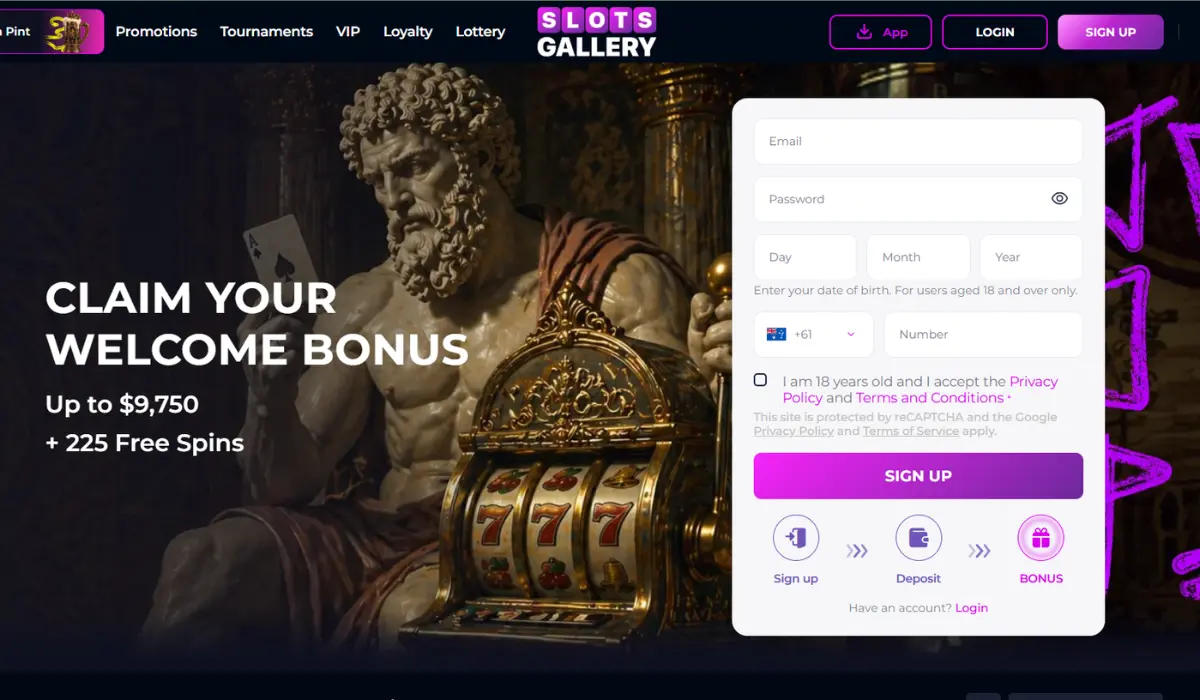 slotsgallery au bonus