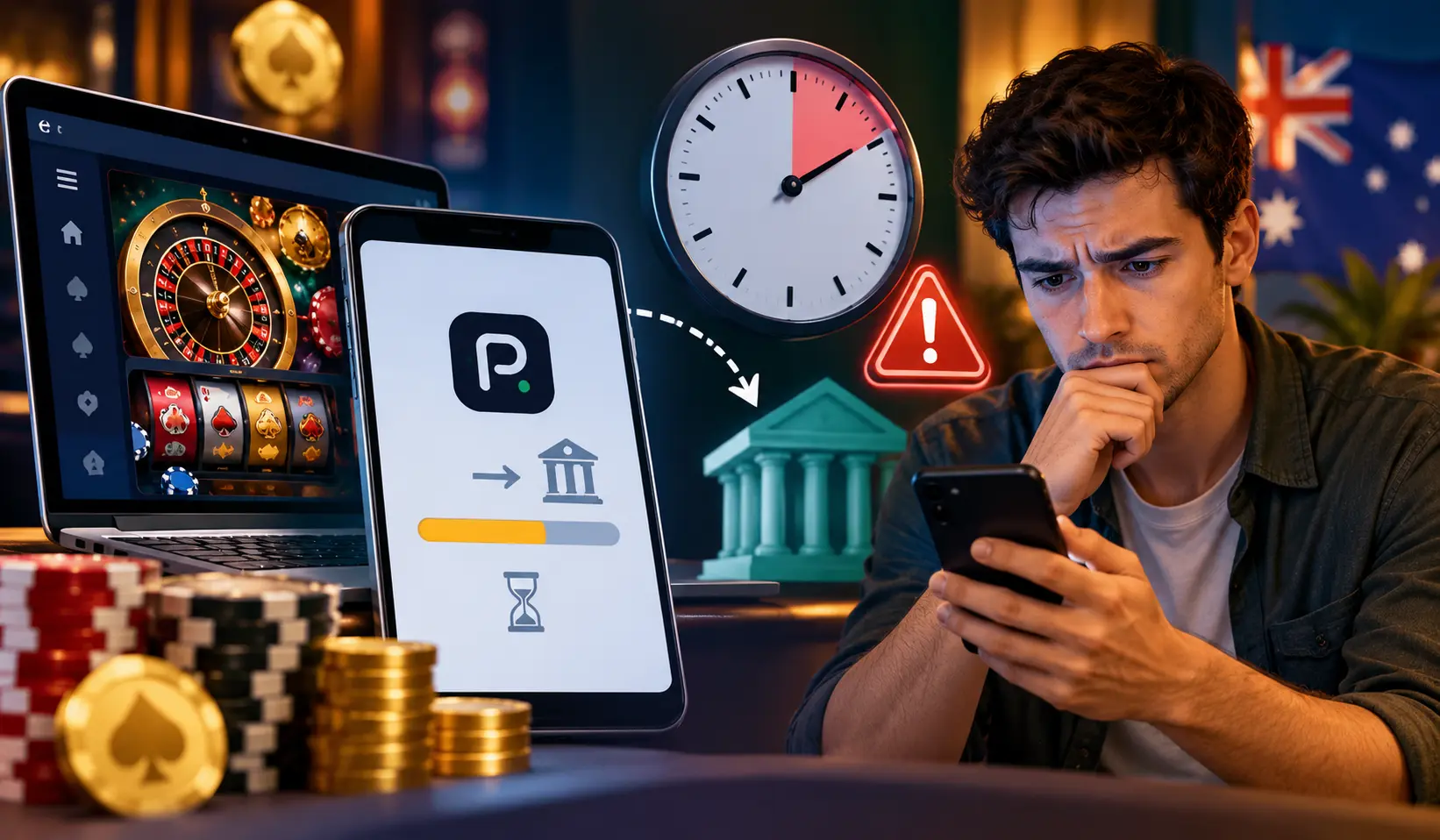 Withdrawal stuck